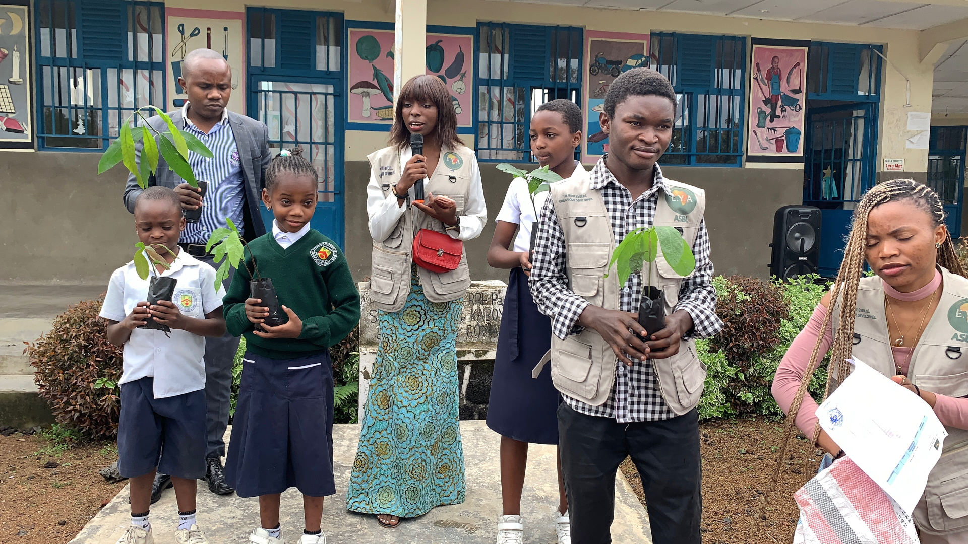Équipe E.Y.A en action à Goma